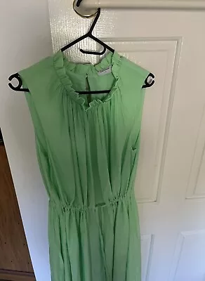 SUSSAN Green Long Dress As New Con Size 12 RRP$99 • $25