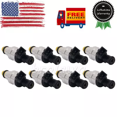 0280150947 Set Of 8 24LB Fuel Injectors Fits Chevy Ford Dodge 5.0L 5.7L V8 250cc • $46.49