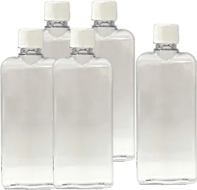 £5.79 • Buy 5 X 100ml Plastic Bottles - Ideal For Lotions, Travel & Letterbox Friendly.