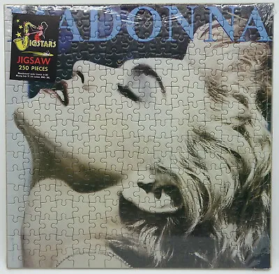 Jigstars Madonna True Blue 250 Piece Puzzle & Album Poster Flat • $50