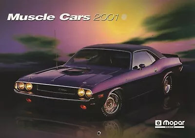 MOPAR - Muscle Cars - 2001 Calendar • $10.50