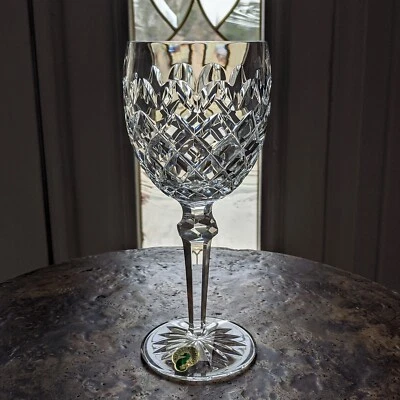 $126.89 • Buy New Waterford Crystal POWERSCOURT Water Goblet 7 5/8  Ireland Made ~ Beautiful!