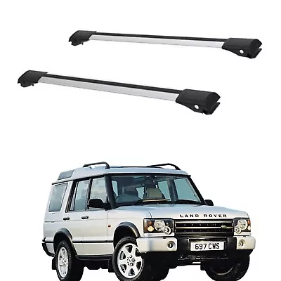 Roof Rack Cross Bars Set To Fit Land Rover Discovery 1998-2004 Gray Set • $115