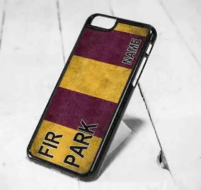 Motherwell Personalised Phone Case - Bar Scarf Style - Hard Plastic Case • £7.95