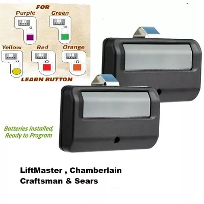 2 For 891LM LiftMaster Remote Transmitter Garage Door Security+ 2.0 Learn New V • £13.32