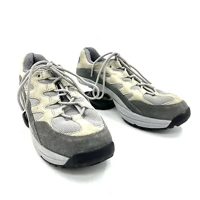 Z Coil Gray Tan Orthopedic Spring Shoes Men's Size 12 • $75.99