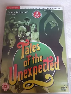 New Not Sealed Tales Of The Unexpected Complet 3 Disc DVD Fourth Series - JB • £24.90