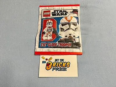 $22.99 • Buy Lego Star Wars 912303 212th Clone Trooper Paper Bag New/Sealed/H2F/1 PER ORDER