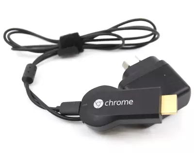 Google Chromecast [H2G2-42] + Power Adapter [MST3K-AU] • $44.95