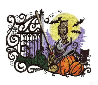 35 Bewitching Halloween Machine Embroidery Designs On USB • $9.95