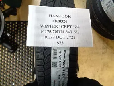 $56.69 • Buy 1 New Tire HANKOOK Winter Ice PTIZ2 P 175 70 14 84T SL 1020326