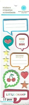 MARTHA STEWART CRAFTS Dimensional Bubble Quote Stickers Phrases • $2.50