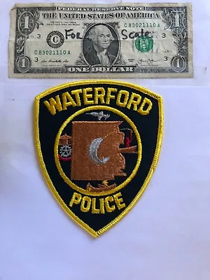 Waterford Michigan Police Patch Un-sewn Great Condition • $11.75