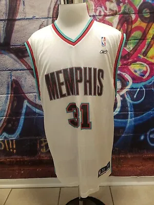 Vintage Shane Battier Memphis Grizzlies Reebok Jersey Size XL • $34.99