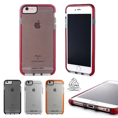Shock-Proof Protective Cover For IPhone And Galaxy Gorilla Tech Mesh Slim Case  • £3.75