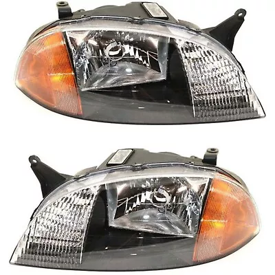 Headlights Driving Head Lights Headlamps Set Of 2  Driver & Passenger Side Pair • $123.76
