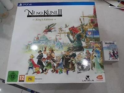 Ni No Kuni II: Revenant Kingdom Kings Edition PS4 New And Sealed Bonus A Figure • $259.99