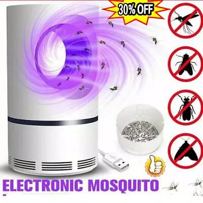 Electric USB Insect Mosquito Killer Bug Zappers Fly-Pest Catcher Trap LED Lamps • £5.99