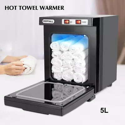 Hot Towel Warmer Sterilizer Facial Spa Salon Massage UV Sterilizer Cabinet Heat • $79.99
