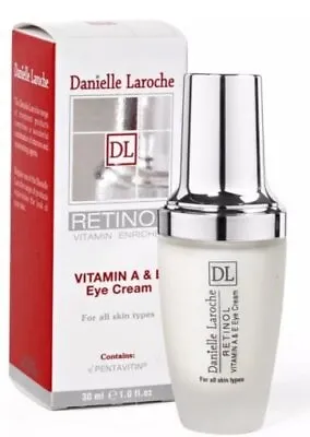 Danielle Laroche Retinol Vitamin A And E Eye Cream 30ml NEW • £18