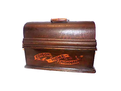 Edison Home Cylinder Phonograph Model A Longbox  Phonograph • $875