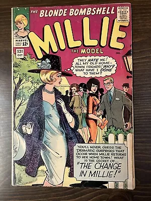 Vintage Millie The Model Marvel Comic No. 131  October 1965 • $3.99