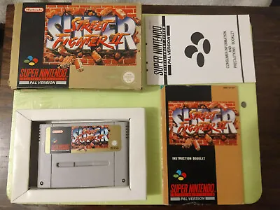 £56 • Buy Super Street Fighter II 2 Super Nintendo SNES Complete PAL UK 
