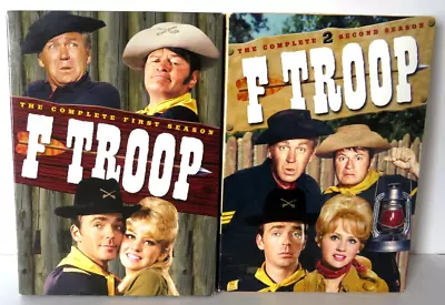 F Troop Comedy The Complete Series Season 1 And 2 DVDs Ken Berry Forrest Tucker • $16.99