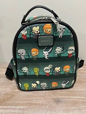 Loungefly Universal Monsters Chibi Mini Backpack • $99.99