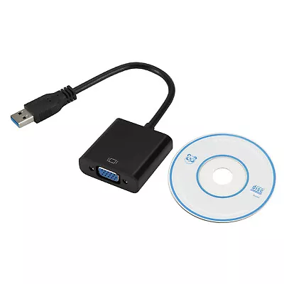 USB3.0 To VGA  USB To VGA External Video  VGA Converter For W6V6 • $15.38