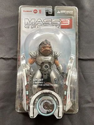 Mass Effect 3 Big Fish Collector Action Figure Grunt Series 1 New Factory Sealed • $59.84