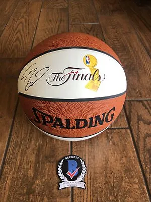 SHAQUILLE O'NEAL SIGNED SPALDING FINALS GAME Ball SERIES BASKETBALL BECKETT AUTO • $449.99