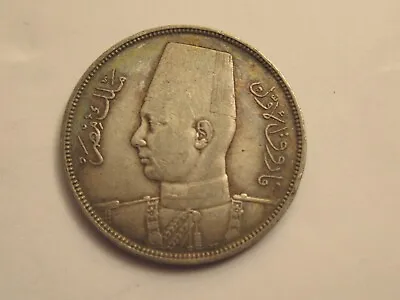 $19.95 • Buy 1937 Egypt Silver 10 Piastres