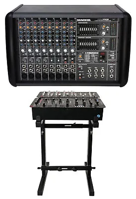 New Mackie PPM1008 8-Ch. 1600 Watt Powered Mixer 32 Bit FX New PPM 1008+Stand • $999.99