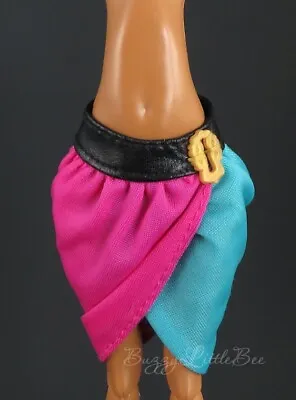 Monster High Doll Gigi Grant Scaremester Pink & Teal Tulip Skirt • $6.74