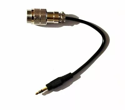 8-Pin Male YAESU MICROPHONE To 3.5mm(1/8 ) Stereo Plug ANAN SDR Adapter HS-88XF • $26.99