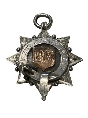 Football Medal - West Surrey League 1891-92 - Silver • £65