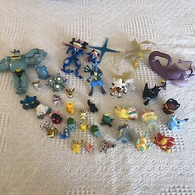 Bulk Lot Of Pokemon Figures Vintage And 3 Brand New Figures  Pin X1 • $59