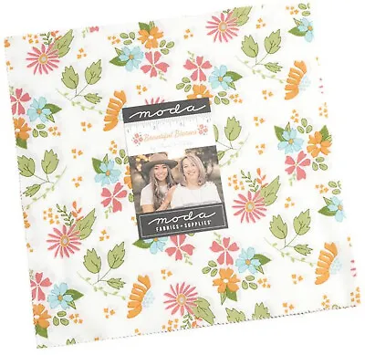 Bountiful Blooms Moda Layer Cake 42 100% Cotton 10  Precut Quilt Squares • $47.99