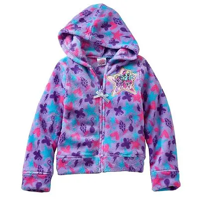 My Little Pony Girl Rainbow Dash Hooded Fleece Sweatshirt Hoodie Jacket 2T 24M • $11.99
