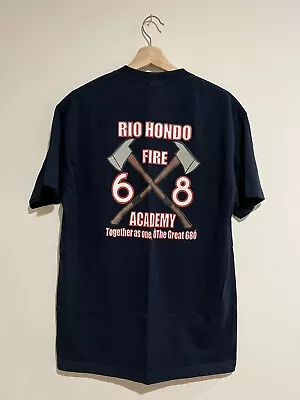 Rio Hondo Fire Academy 68 T Shirt Navy Blue Large • $20