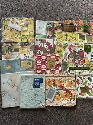 15 PKS VTG Hallmark Etc. Christmas & Occassion Wrapping Paper Sets • $9.99