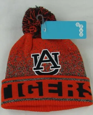 Auburn Tigers NCAA Gen 2 Youth Orange Pom Pom Beanie  • $9.98