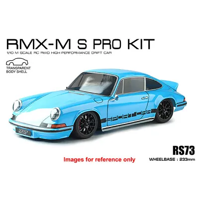 MST 1/10 RMX-M S Pro RS73 Clear Body RWD Drift RC Car Kit EP On Road #532207C • $237.77