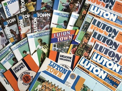 £1.40 • Buy Large Selection Of Luton Town Home Programmes 1972 - 2007-No Writing Updated Jul