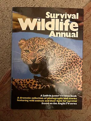 Survival Wildlife Annual 1973 A Look-in Junior TV Times Book • £10