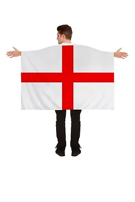 Large England Flag Holiday St Georges Football Olympics Sport World Fan 5x3ft • £3.50