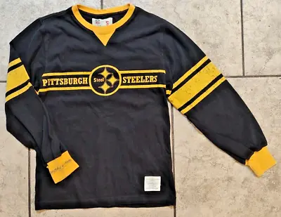 Mitchell Ness Pittsburgh Steelers Vintage Collection Long Sleeve Small Shirt  • $20.79