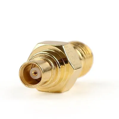 1Pc Adapter SMA Female Jack To MCX Female RF Connector Straight Gold Plating • $7.46