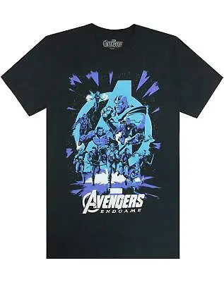 Marvel Avengers End Game Galactic Mens T-Shirt • £14.99